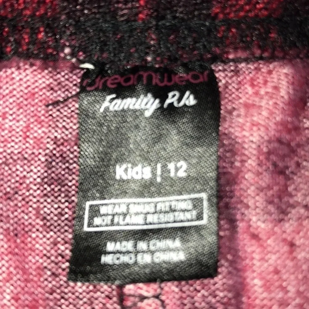 𝅺Dreamwear flannel checkered pajama pants SZ 12 🌟Host Pick🌟